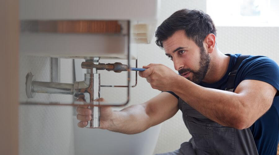 Sink faucet installation in San Antonio, NM